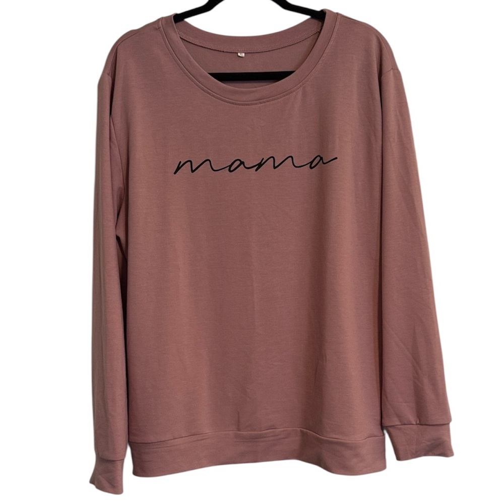☀️ Mauve Mama Crewneck Sweatshirt NWOT